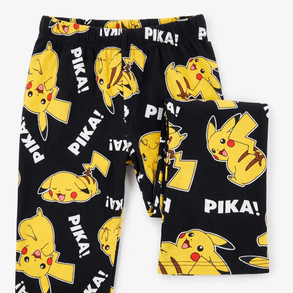 Pokemon Pikachu Kinder Jungen langarm Pyjama Schlafanzug Shirt Hose - WS-Trend.de