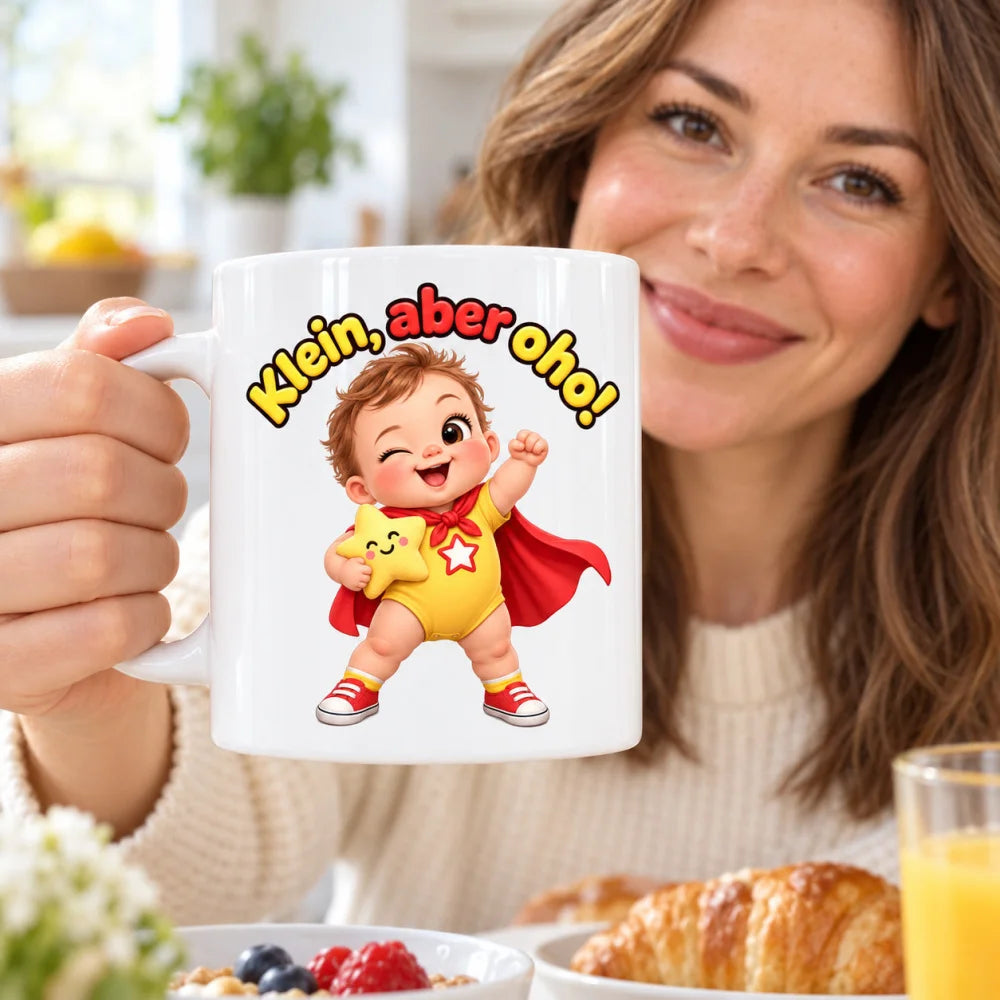 WS-Trend Baby Tassen Keramik 330 ml lustige Sprüche 10 Motive zur Wahl - WS-Trend.de