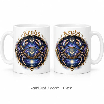 WS-Trend Sternzeichen Tasse Krebs mystisch Keramik 330 ml Geschenk - WS-Trend.de