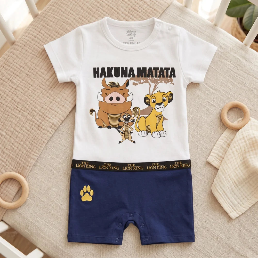 Disney König der Löwen Baby kurzarm Sommer Body Strampler Einteiler Gr. 62 - WS-Trend.de