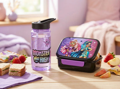 Monster High girls 2 tlg Lunch Set Brotdose Trinkflasche 500 ml Geschenk - WS-Trend.de