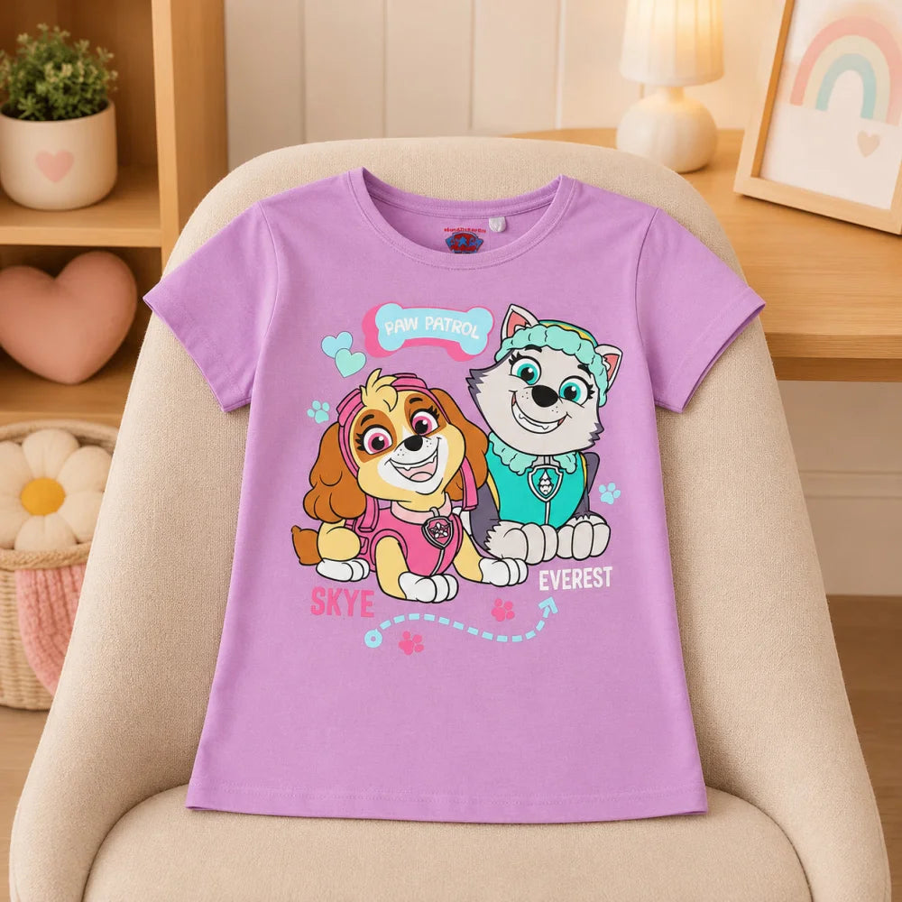 Paw Patrol Skye Everest Kinder Mädchen T-Shirt Shirt Gr. 98 100% Baumwolle - WS-Trend.de