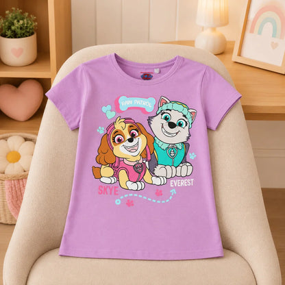 Paw Patrol Skye Everest Kinder Mädchen T-Shirt Shirt Gr. 98 100% Baumwolle - WS-Trend.de