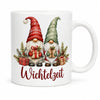 Wichtel Weihnachtstasse - Geschenk zu Weihnachten - aus Keramik 330 ml