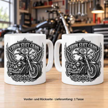WS-Trend Biker Tasse Keramik 330 ml Spruch Motorrad 10 Motive zur Wahl - WS-Trend.de