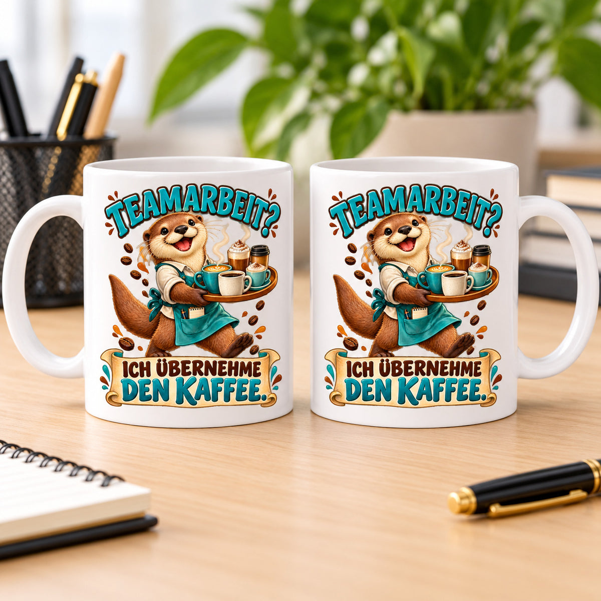 Büro Tasse Keramik 330 ml lustiger Spruch Geschenk Kollegen Homeoffice