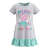 Peppa Wutz Kinder Mädchen Schlafshirt Schlafoberteil Gr. 92-116