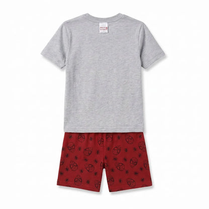 Marvel Spiderman Jungen Schlafanzug Pyjama Shirt Shorts Gr. 98-128 - WS-Trend.de