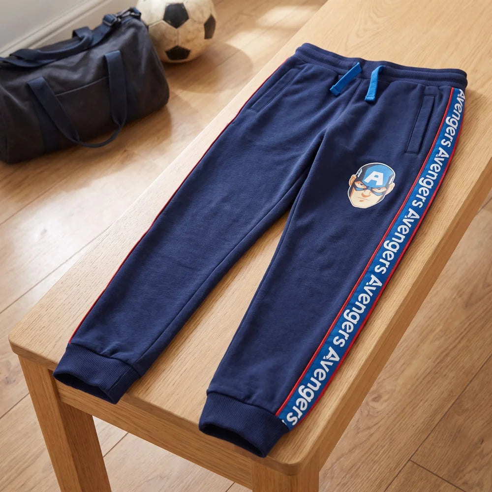 Marvel Avengers Captain America Jungen Kinder Jogginghose Sporthose Hose 104-110 - WS-Trend.de