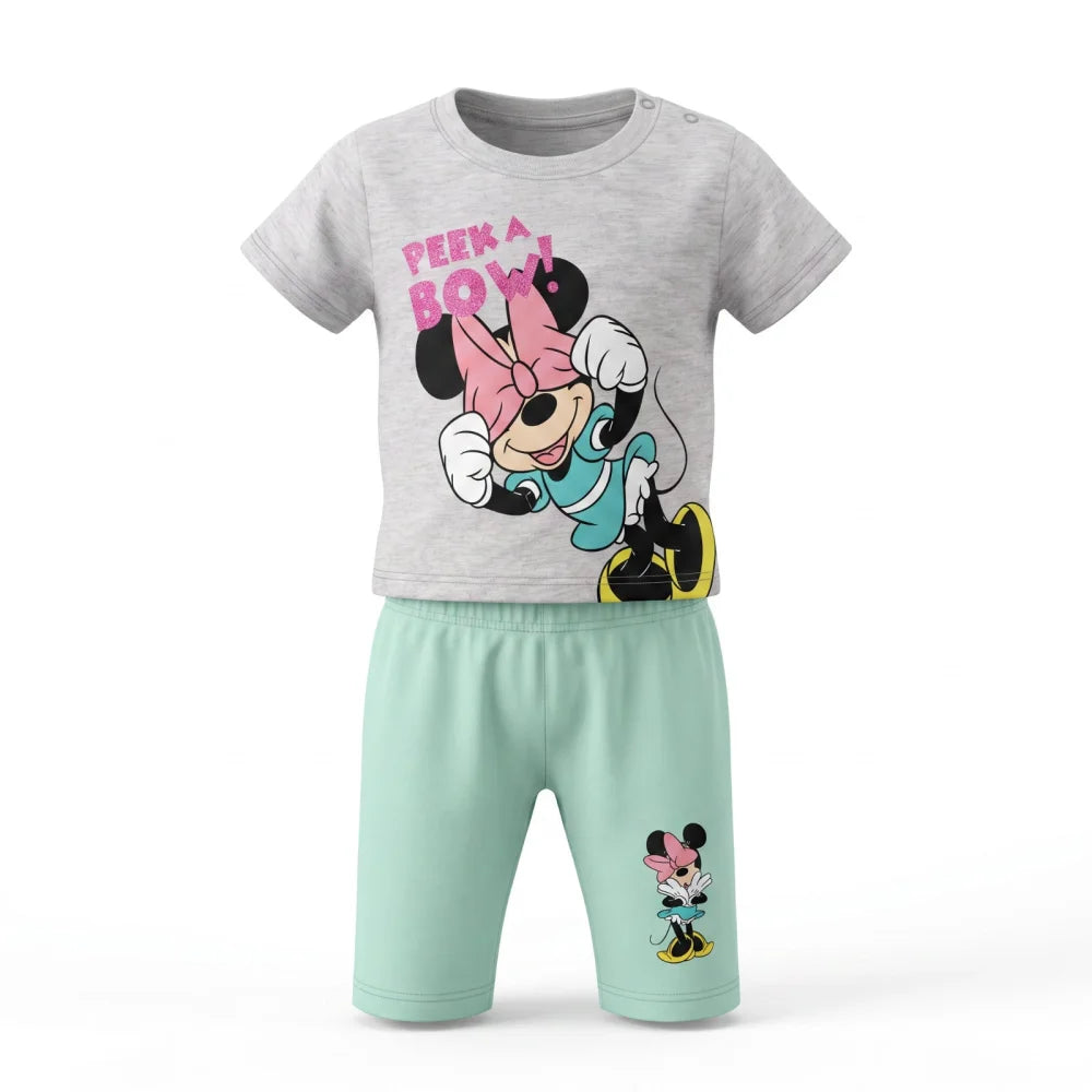 Disney Minnie Maus Baby Mädchen Sommerset Shorts plus T-Shirt Gr.62-68 - WS-Trend.de