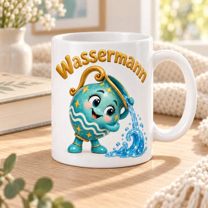 WS-Trend Sternzeichen Tasse Kinder Keramik 330ml Geschenk Motivauswahl - WS-Trend.de