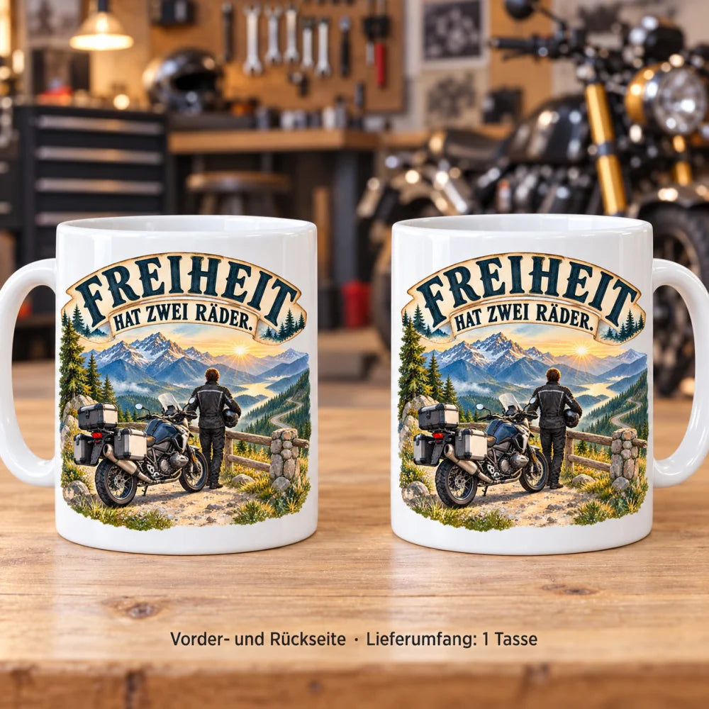 WS-Trend Biker Tasse Keramik 330 ml Spruch Motorrad 10 Motive zur Wahl - WS-Trend.de