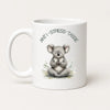 Anti-Stress-Tasse Koala Aquarell 325 ml Keramik Geschenk