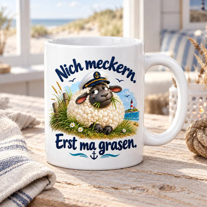 WS-Trend Deichschaf Tasse lustiger Spruch Keramik 330 ml Geschenktasse - WS-Trend.de