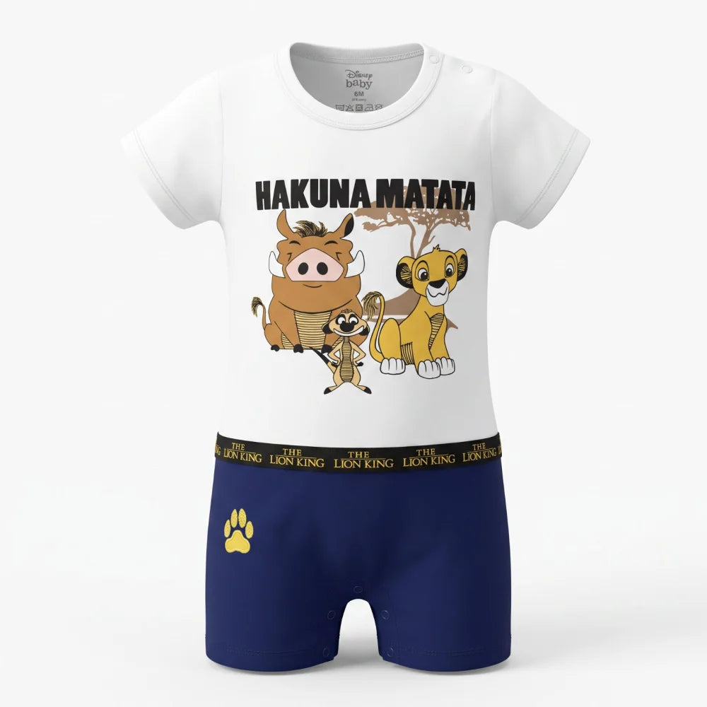 Disney König der Löwen Baby kurzarm Sommer Body Strampler Einteiler Gr. 62 - WS-Trend.de