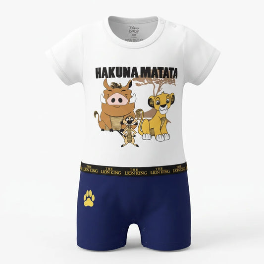 Disney König der Löwen Baby kurzarm Sommer Body Strampler Einteiler Gr. 62 - WS-Trend.de