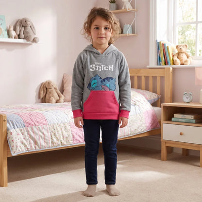 Kapuzenpullover Disney Lilo u Stitch Kinder Fleece Hoodie Pulli - WS-Trend.de