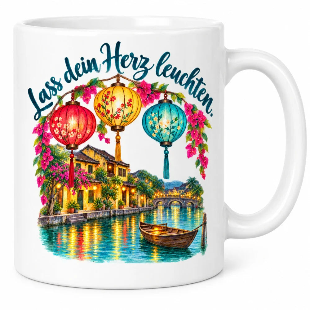 WS-Trend Asien Motivtasse Keramik 330 ml mit Spruch 10 Motive zur Wahl - WS-Trend.de