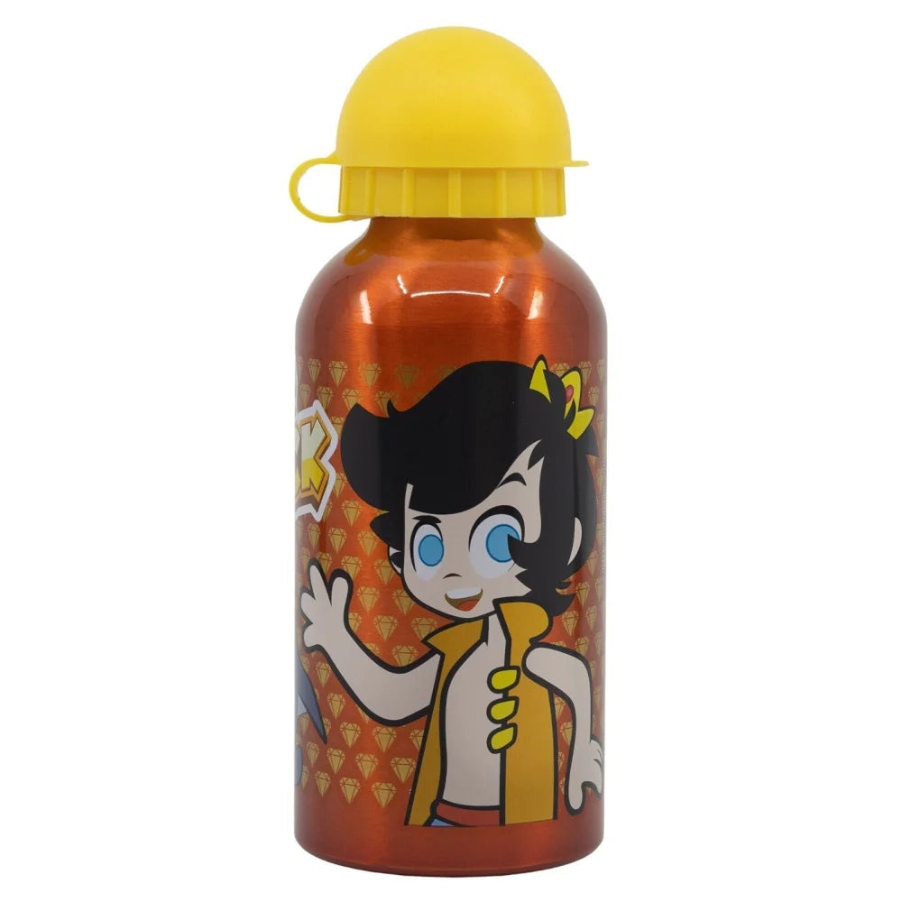 Mikecrack 2 tlg Kinder Set 3 Kammern Brotdose Alu-Trinkflasche 400 ml - WS-Trend.de