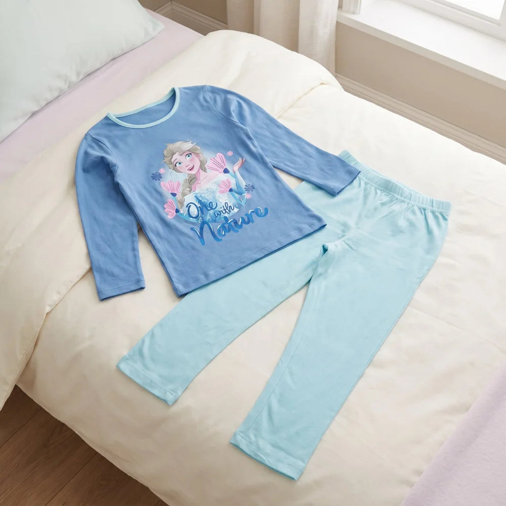 Schlafanzug Disney Die Eiskönigin Kinder Mädchen Pyjama - WS-Trend.de