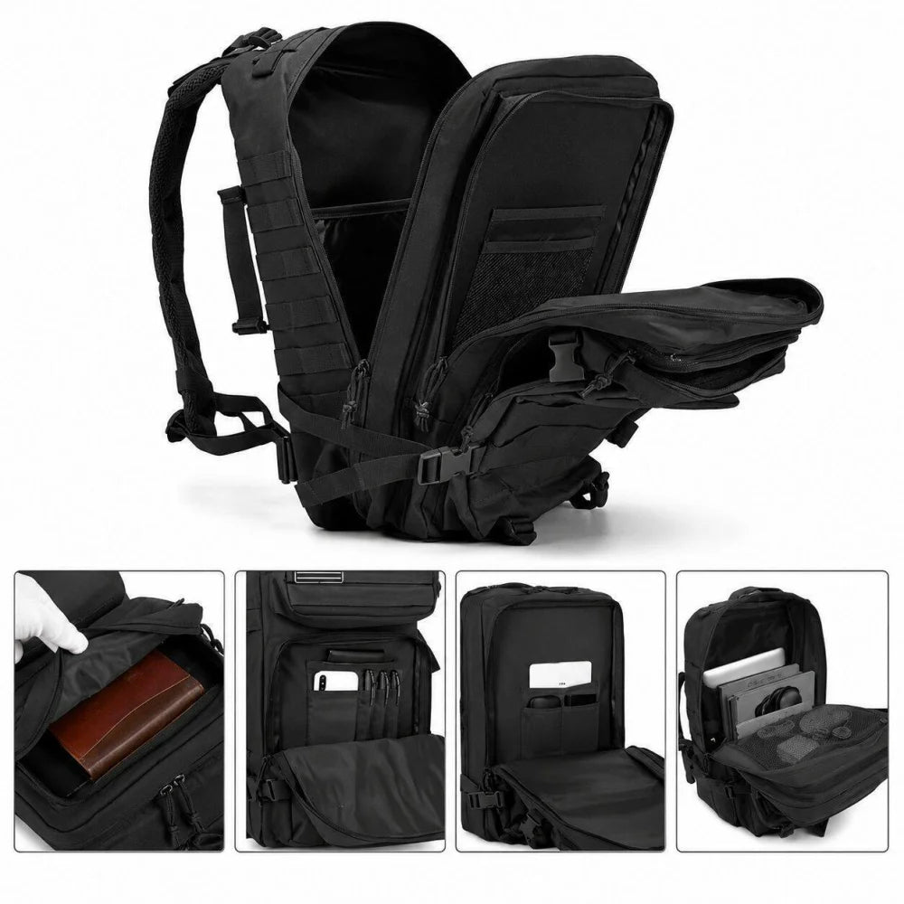 Taktischer Mehrzweck-Rucksack Militär-Rucksack Armee Touristen ca. 45 L - WS-Trend.de