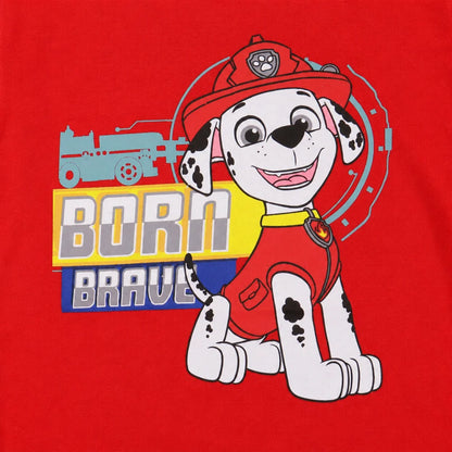 Paw Patrol Jungen Kinder langarm Shirt Marshall 100% Baumwolle - WS-Trend.de
