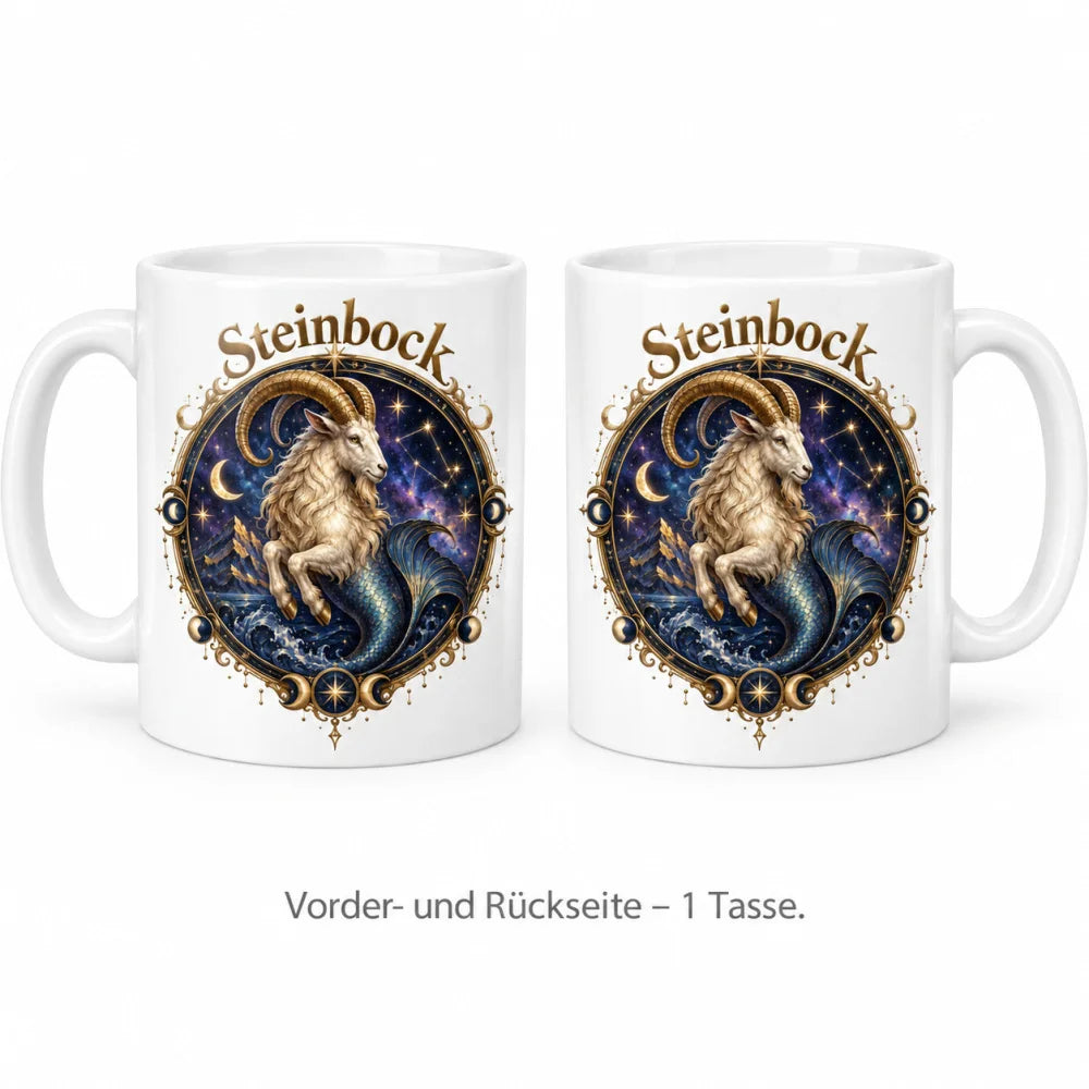 WS-Trend Sternzeichen Tasse Steinbock mystisch Keramik 330 ml Geschenk - WS-Trend.de