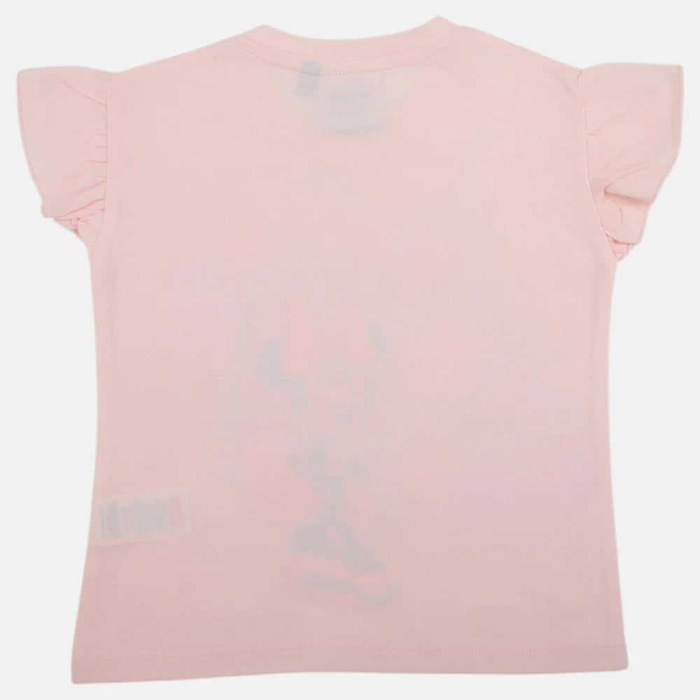 Disney Minnie Maus Kinder Mädchen T-Shirt Kurzarm Shirt Gr. 98-128 Baumwolle - WS-Trend.de