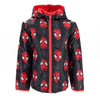 Regenjacke MARVEL Marvel Spiderman Kinder Herbstjacke Jungen Jacke mit Kapuze