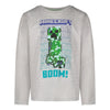 Minecraft Creeper Gamer Kinder Jungen Langarmshirt Shirt Gr. 116-152