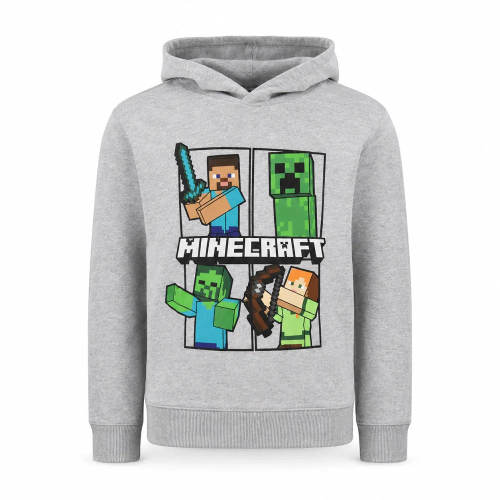 Minecraft Creeper Jungen Kinder Kapuzenpulli - WS-Trend.de