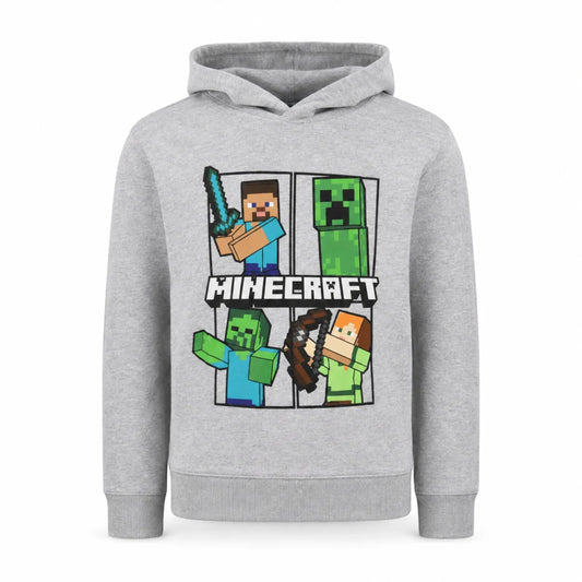 Minecraft Creeper Jungen Kinder Kapuzenpulli - WS-Trend.de