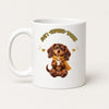 Anti-Stress-Tasse Dackel 325 ml Keramik Kaffeebecher Geschenk