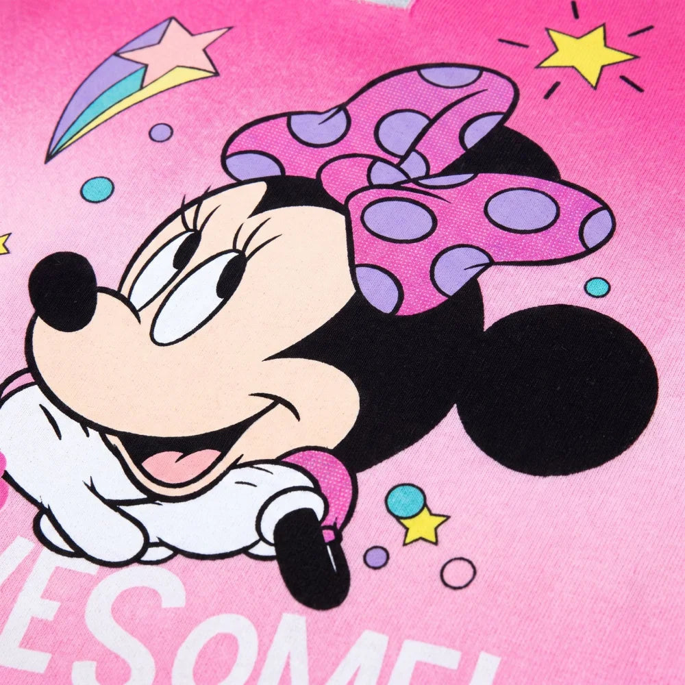Disney Minnie Maus Mädchen Kinder Schlafanzug Pyjama lang Gr. 98 - 128 - WS-Trend.de