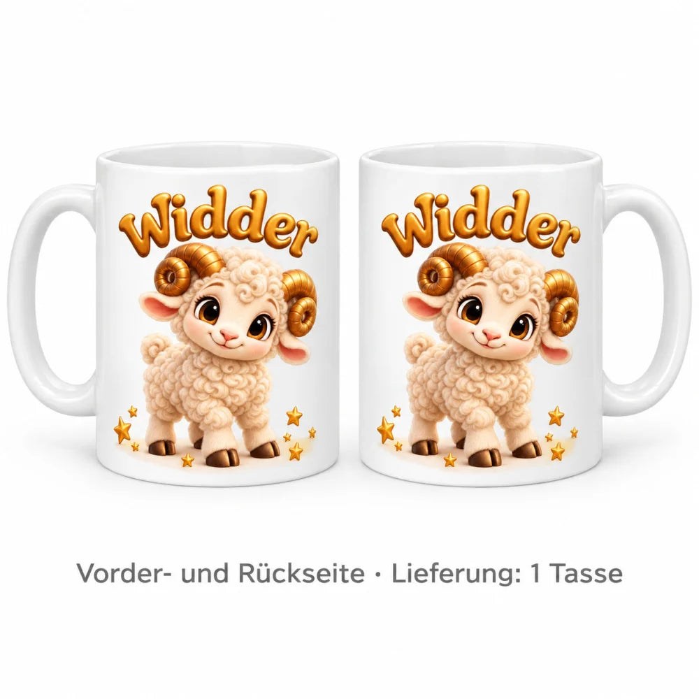 WS-Trend Sternzeichen Tasse Kinder Keramik 330ml Geschenk Motivauswahl - WS-Trend.de