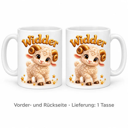 WS-Trend Sternzeichen Tasse Kinder Keramik 330ml Geschenk Motivauswahl - WS-Trend.de