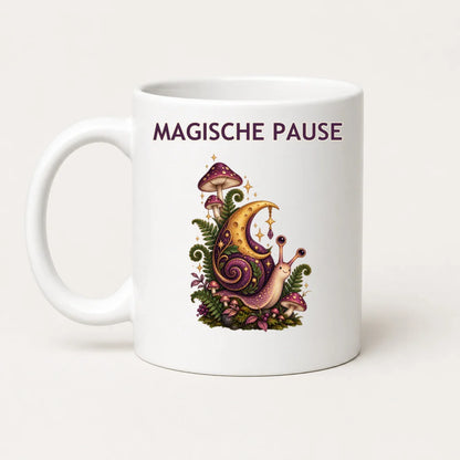 Magische Pause Schnecke Tasse – Whimsigoth Keramikbecher 325 ml - WS-Trend.de
