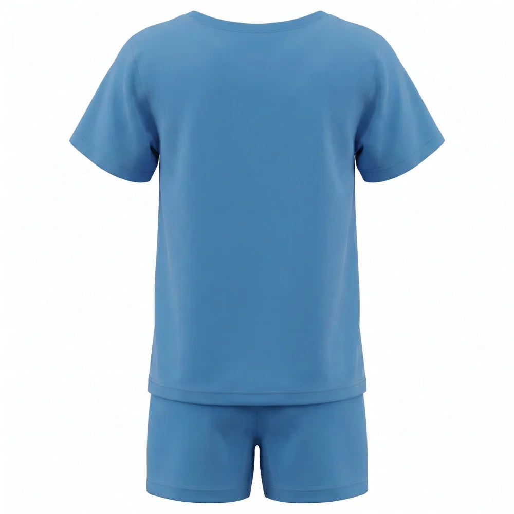 Disney Die Eiskönigin Elsa Kinder kurzarm Schlafanzug Pyjama 98-128 Baumwolle - WS-Trend.de