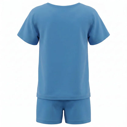 Disney Die Eiskönigin Elsa Kinder kurzarm Schlafanzug Pyjama 98-128 Baumwolle - WS-Trend.de