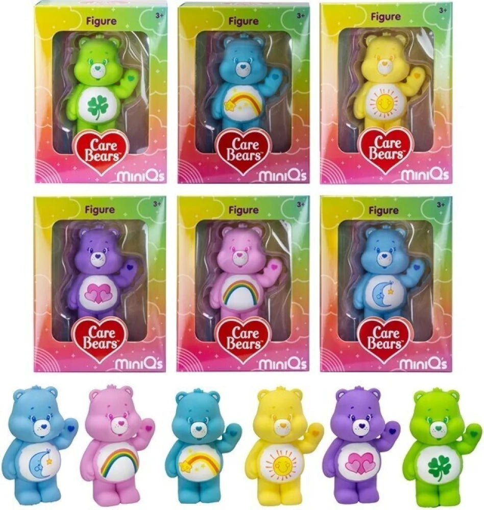 Glücksbärchis 6-er Set Herzbärchi Glücksbärchi Figur Figuren 8 cm - WS-Trend.de