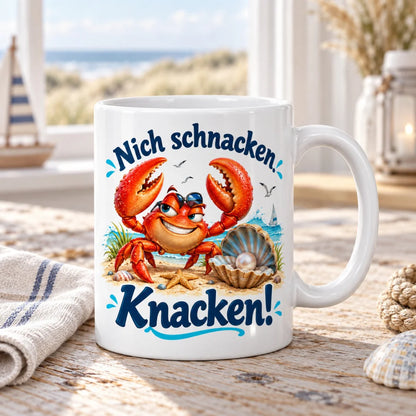 WS-Trend Krabbe Tasse mit lustigem Spruch Keramik 330 ml Geschenktasse - WS-Trend.de