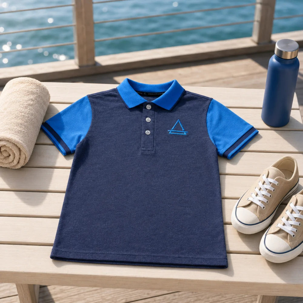 Eleven Paris Jungen Polo T-Shirt Kurzarm Shirt 104 - 164 Baumwolle - WS-Trend.de