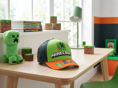 Minecraft Creeper Jungen Basecap Baseball Kappe Mütze Gr. 54 bis 56 - WS-Trend.de