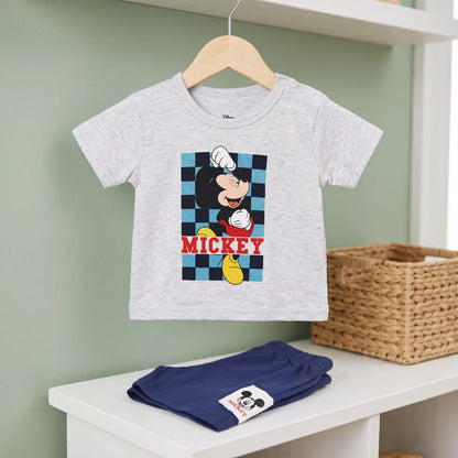 Disney Mickey Maus Baby kurzarm T-Shirt und Shorts Gr. 62 - 86 für Jungen - WS-Trend.de