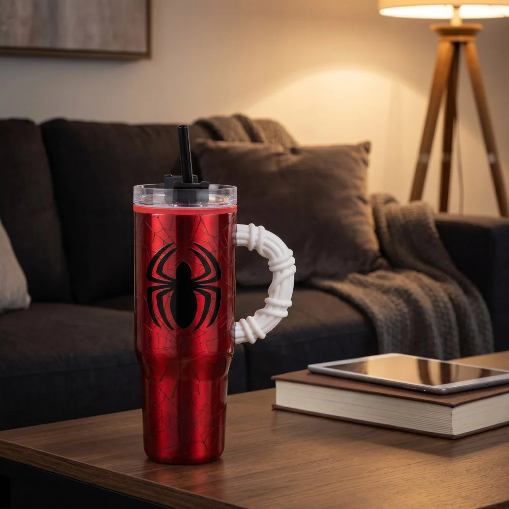 Marvel Spiderman Edelstahl XL Iso Kaffeebecher Thermobecher To-Go 770 ml - WS-Trend.de
