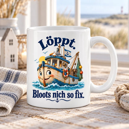 WS-Trend Kutter Tasse mit lustigem Spruch Keramik 330 ml Geschenktasse - WS-Trend.de