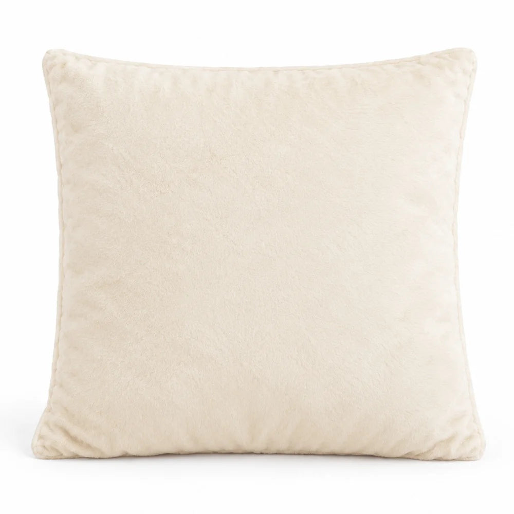 Capibara Velours-Dekokissen mit Herzen 35x35x5 cm - WS-Trend.de