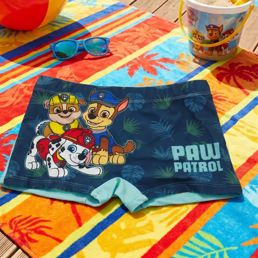 Paw Patrol Badehose Badeshorts Shorts jungen Bademode Gr. 98 bis 128 - WS-Trend.de
