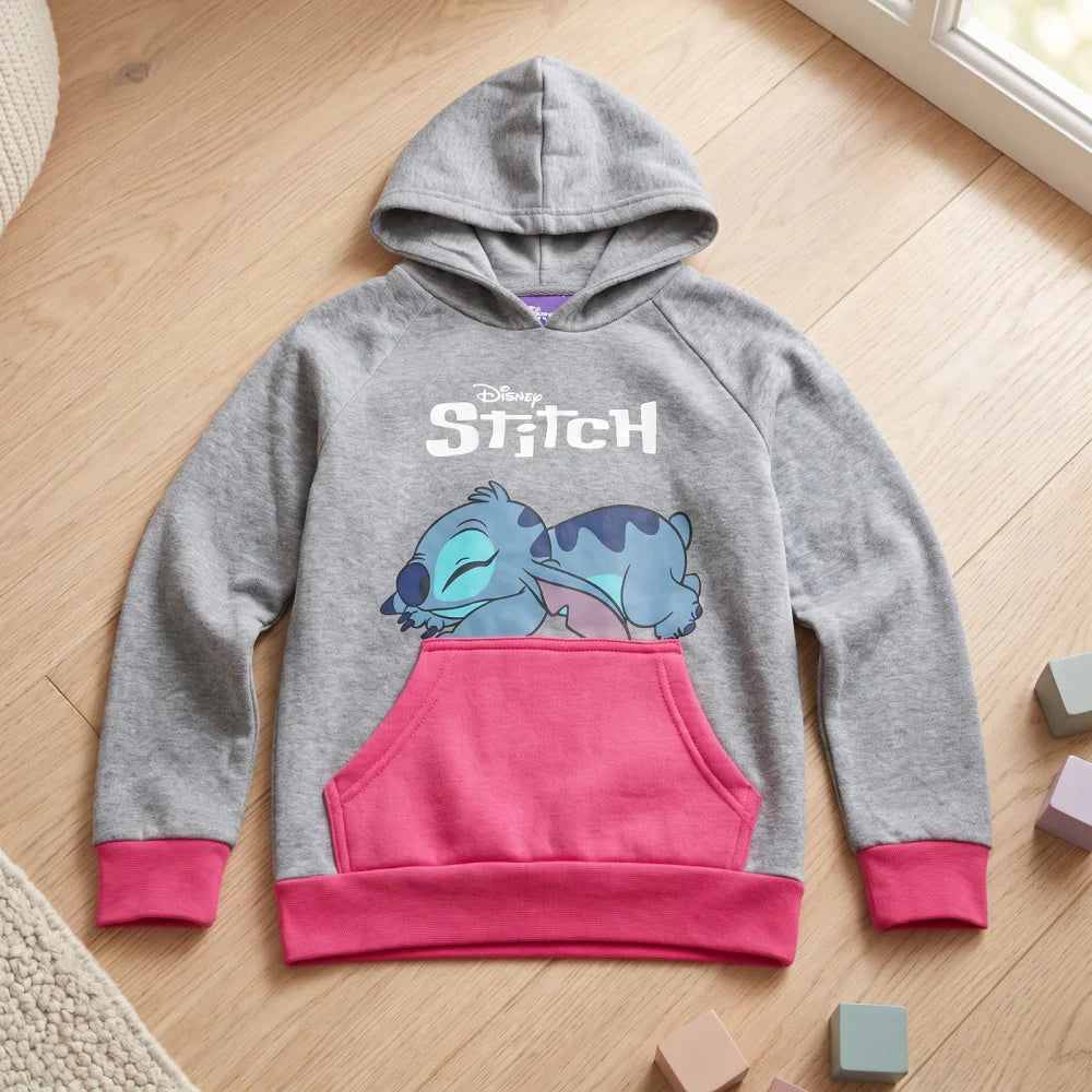 Kapuzenpullover Disney Lilo u Stitch Kinder Fleece Hoodie Pulli - WS-Trend.de