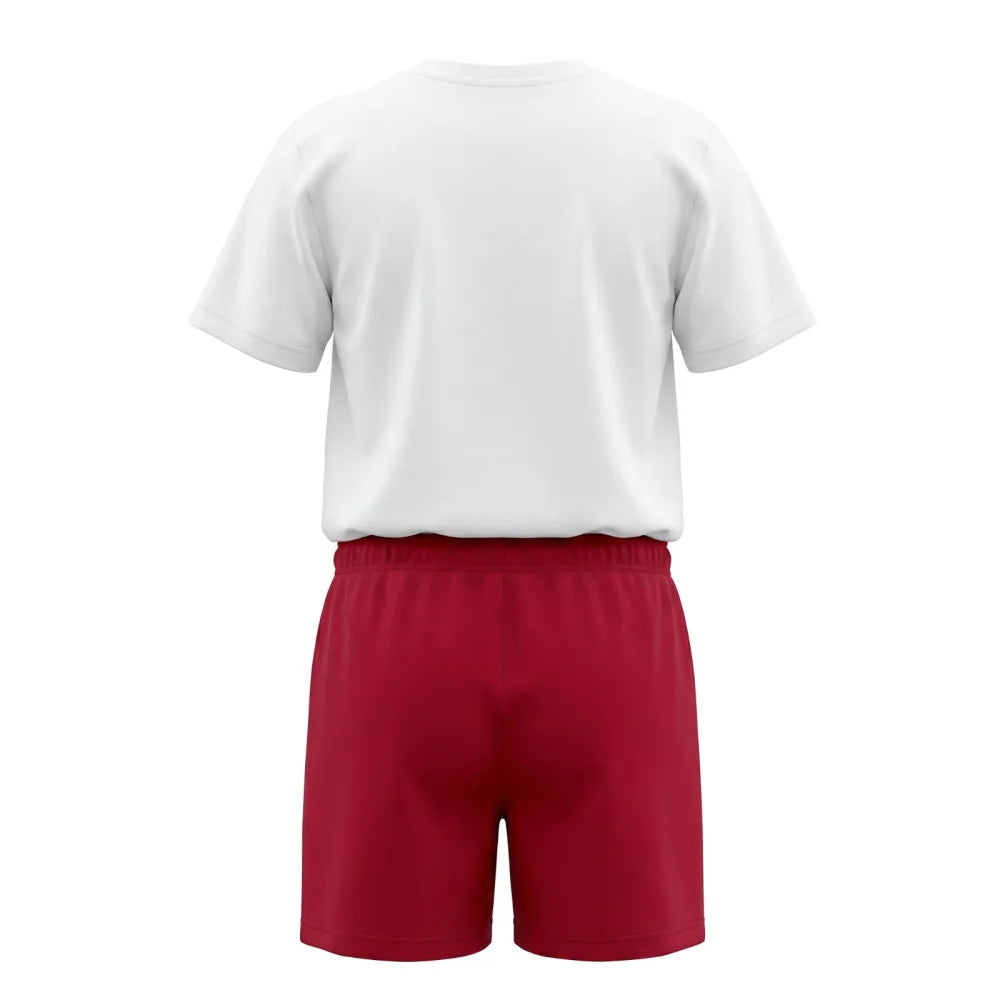 DC Comics Superman Kinder Jugend kurzarm Pyjama Schlafanzug 116-128 Shirt Shorts - WS-Trend.de